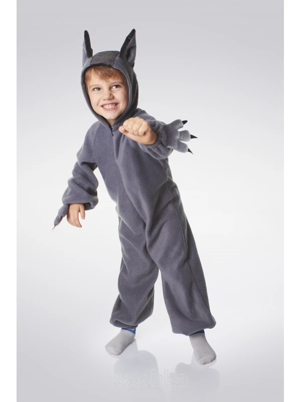 Карнавальний костюм Вовк  для малюка, розмір 80-86